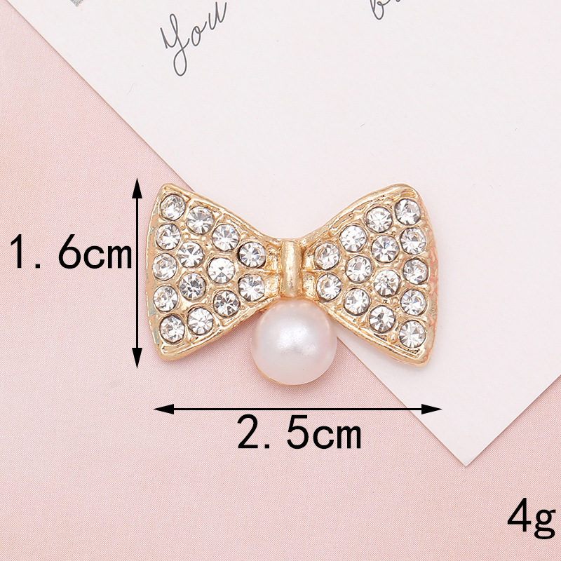 1 Piece Metal Butterfly Bow Knot Beads display picture 29