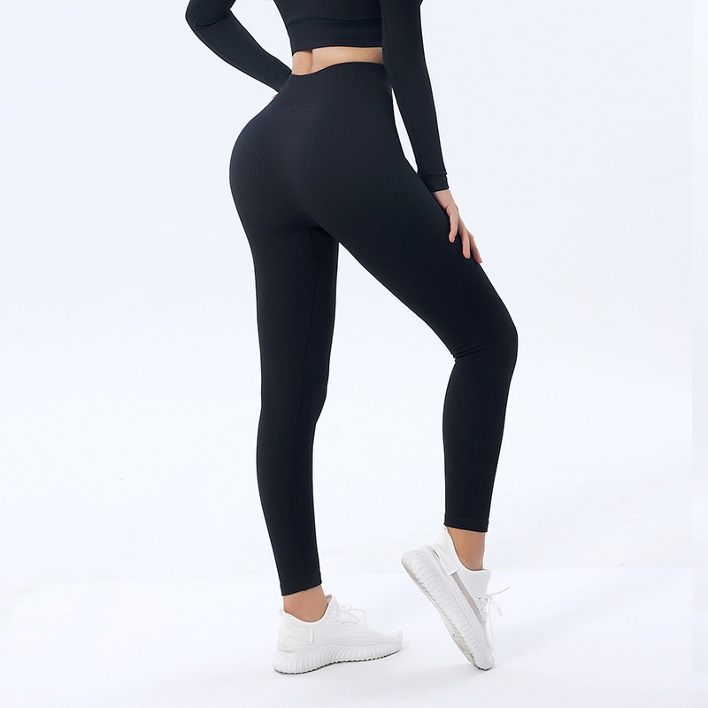 Solid Color Nylon Collarless Tracksuit Vest Leggings display picture 23