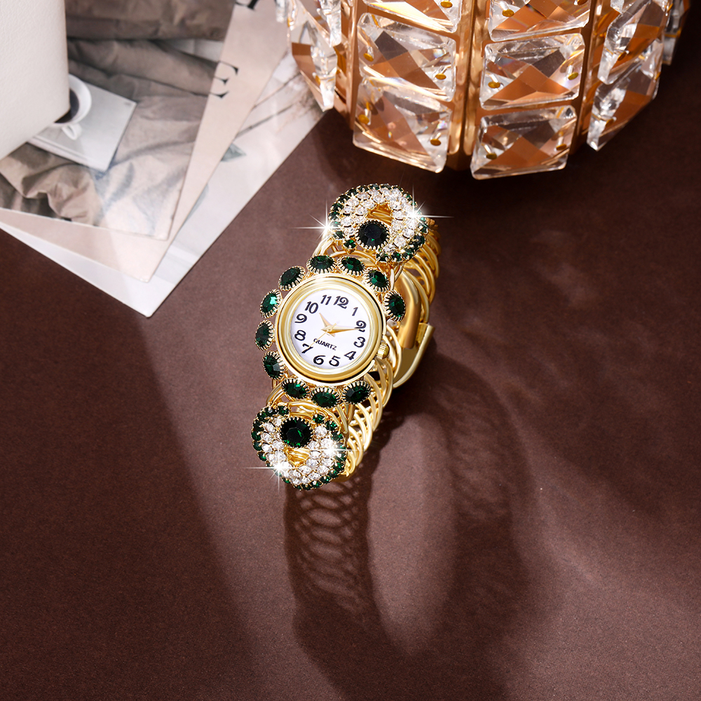 Casual Color Sólido Hebilla Cuarzo Relojes De Mujer display picture 4