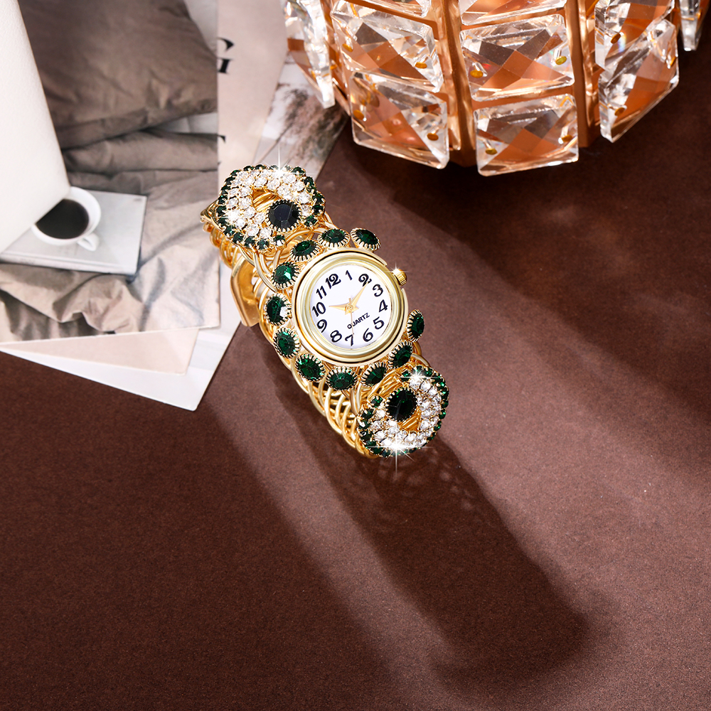 Casual Color Sólido Hebilla Cuarzo Relojes De Mujer display picture 5