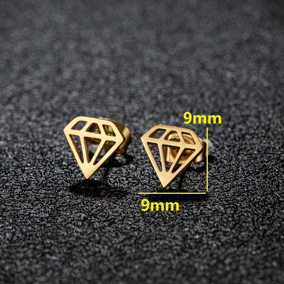 1 Pair Luxurious Sweet Artistic Animal Plating 304 Stainless Steel 18K Gold Plated Ear Studs display picture 1