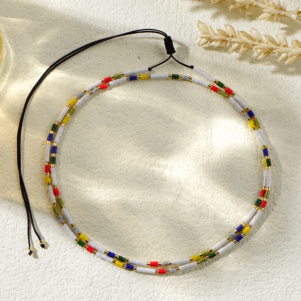 Style Ethnique Bohémien Géométrique Verre Perlé Femmes Bracelets display picture 4