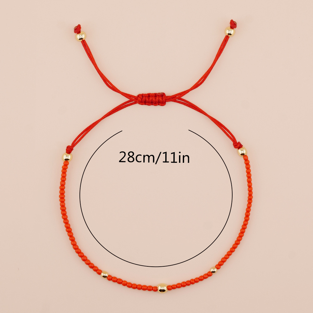 Chinoiserie Ethnic Style Classic Style Geometric Beaded Unisex Bracelets display picture 1