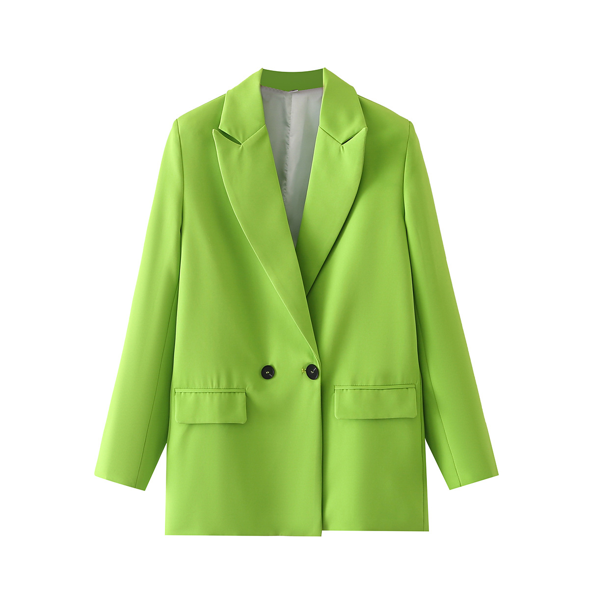 Women's Long Sleeve Blazers Elegant Solid Color display picture 18