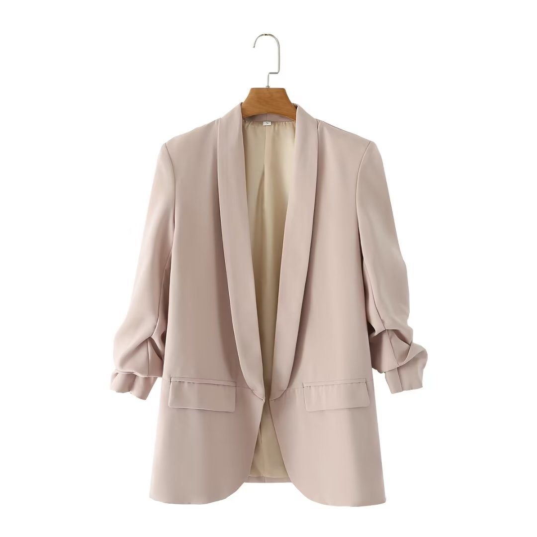 Women's Long Sleeve Blazers British Style Solid Color display picture 83