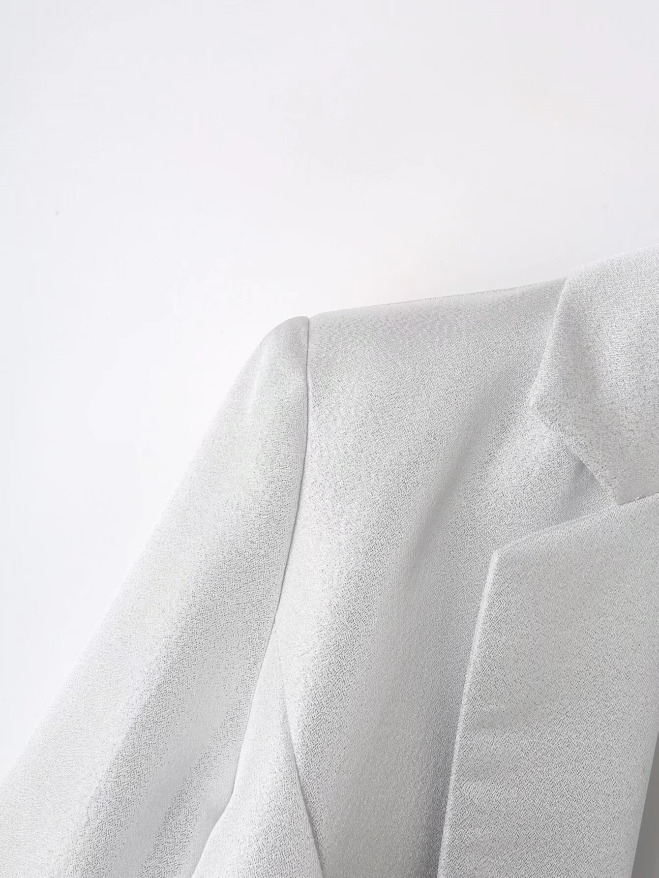 Women's Nine Points Sleeve Blazers Pocket Elegant Solid Color display picture 4