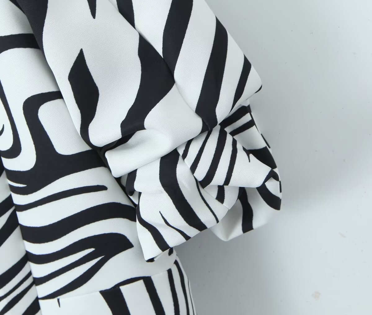 Women's Long Sleeve Blazers Pocket Streetwear Zebra display picture 9