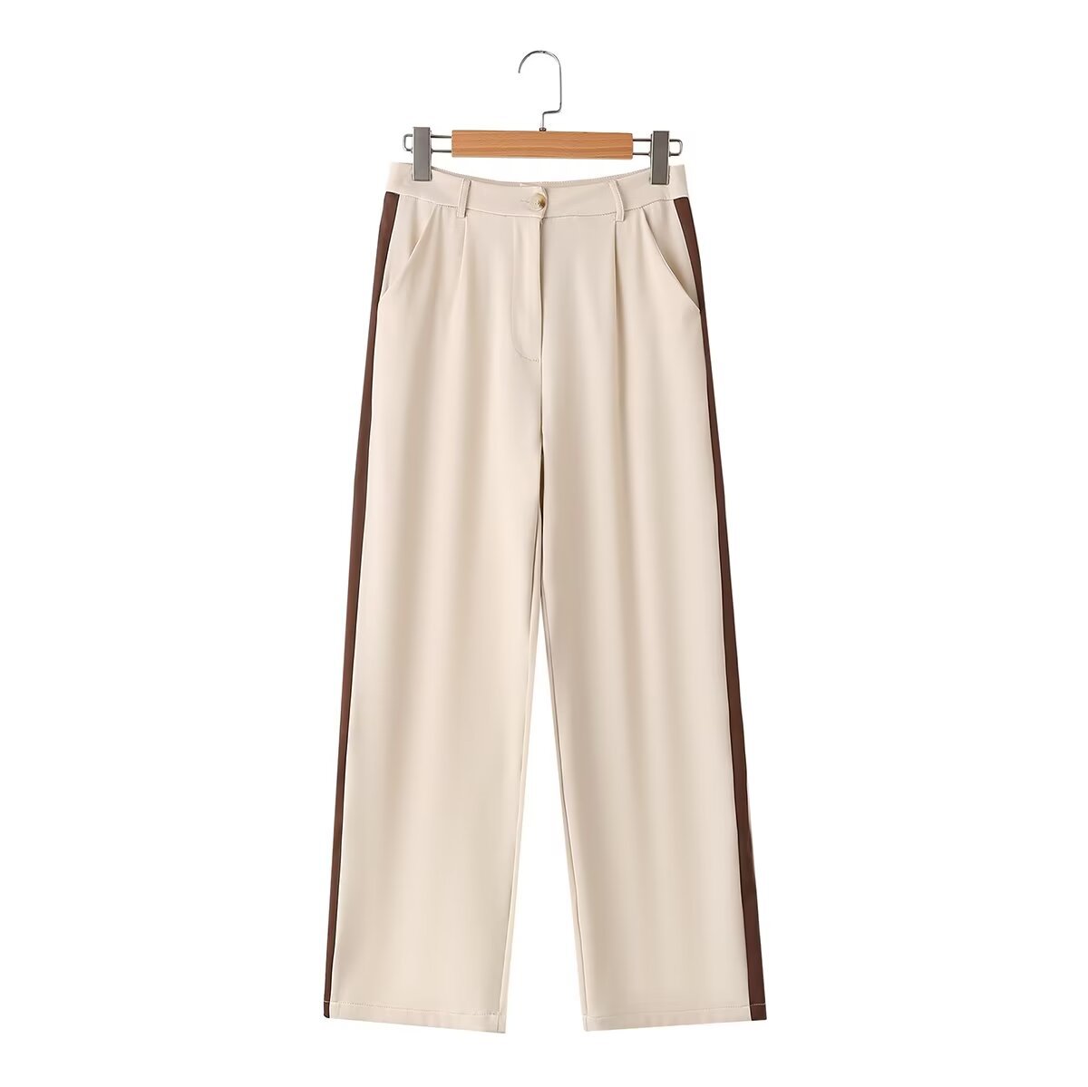 Täglich Frau Britischer Stil Einfarbig Polyester Hosen-Sets Hosen-Sets display picture 16