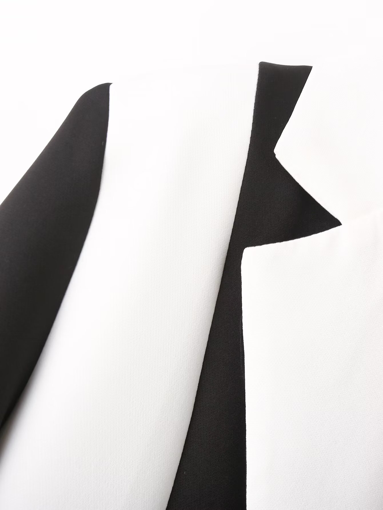 Women's Long Sleeve Blazers Contrast Binding Streetwear Zebra display picture 10