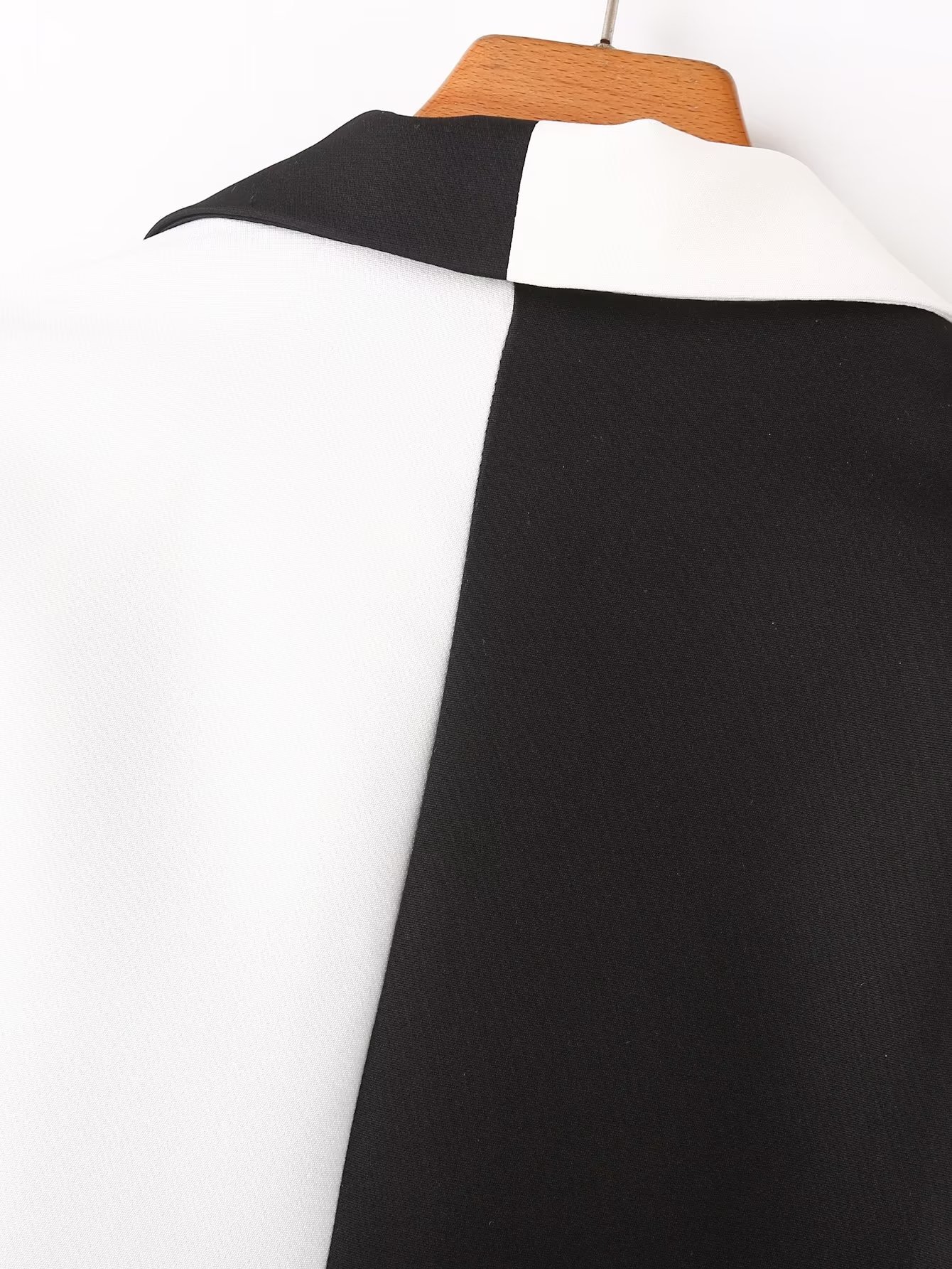Women's Long Sleeve Blazers Contrast Binding Streetwear Zebra display picture 14