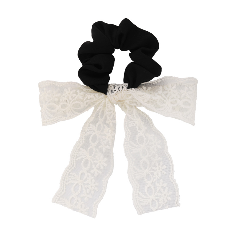Women's Princess French Style Modern Style Bow Knot Cloth Lace Hair Tie display picture 6