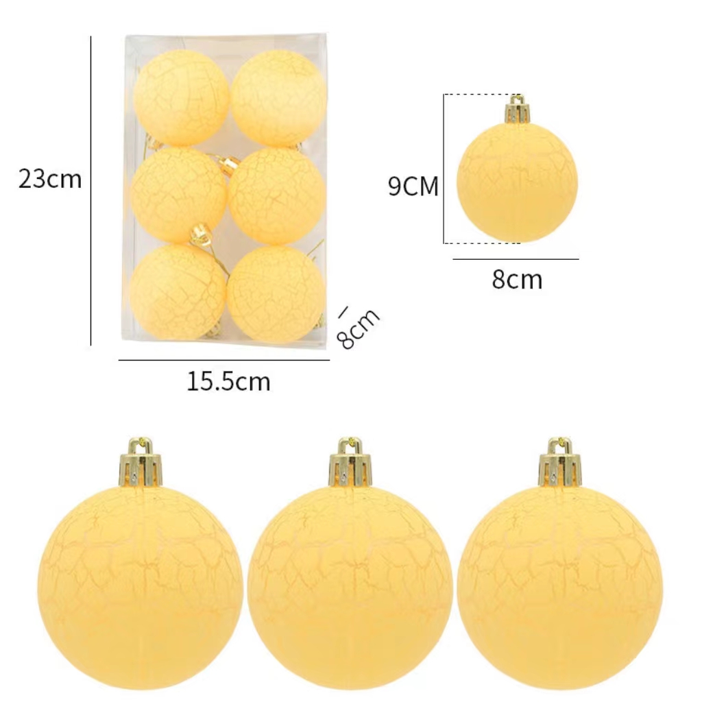 Christmas Christmas Solid Color Plastic Party Hanging Ornaments Decorative Props display picture 5