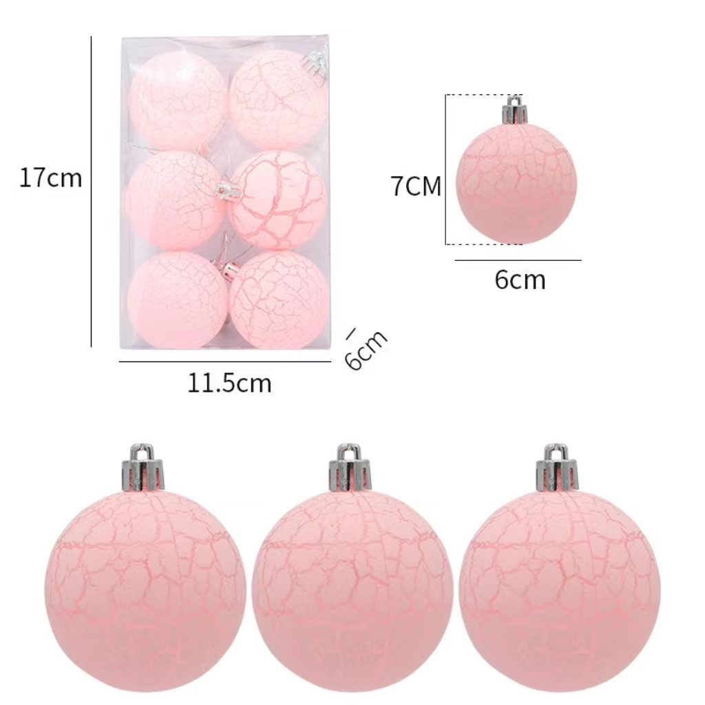 Christmas Christmas Solid Color Plastic Party Hanging Ornaments Decorative Props display picture 6