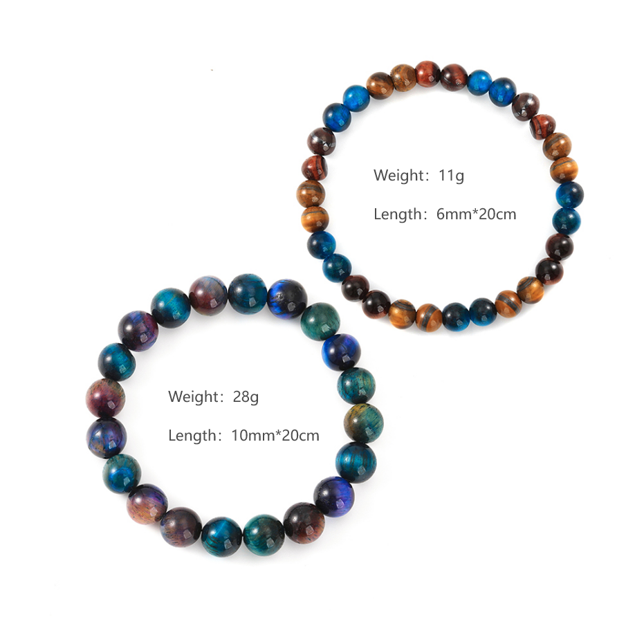 Retro Simple Style Geometric Natural Stone Bracelets In Bulk display picture 5