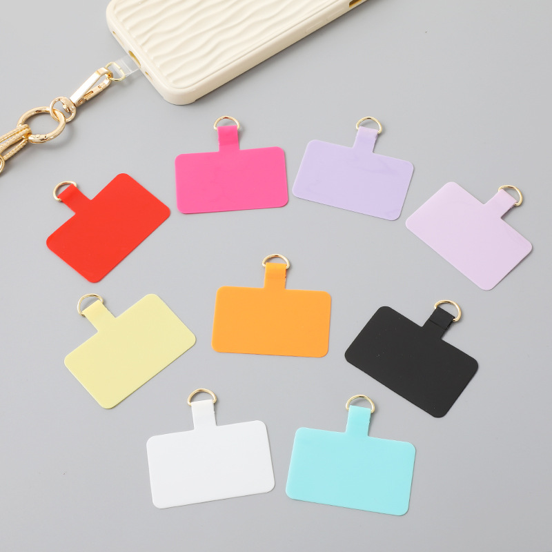 Casual Simple Style Square Tpu Mobile Phone Chain display picture 1