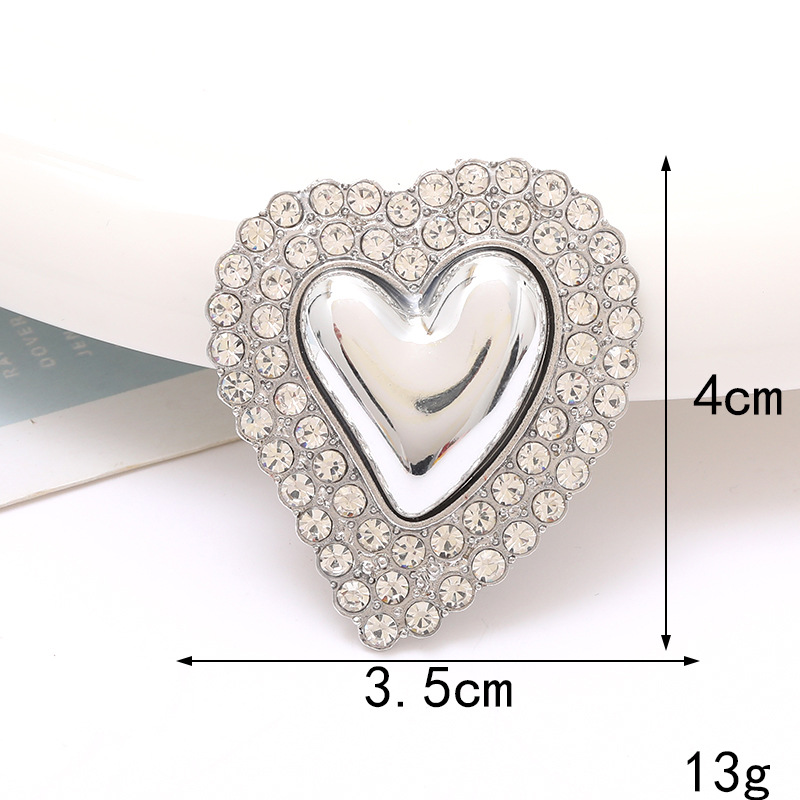 1 Piece Alloy Star Heart Shape Flower Pendant display picture 2