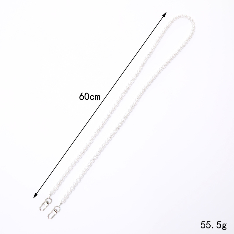 Einfacher Stil Einfarbig Perlen Überzug Kette Taschenanhänger display picture 16