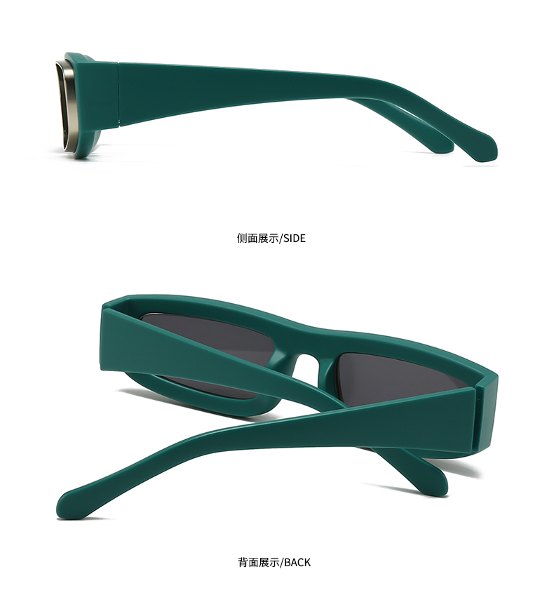 Estilo IG Estilo Moderno Color Sólido Ordenador Personal Cuadrado Fotograma Completo Gafas De Sol Mujer display picture 17