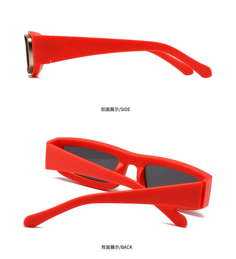 Estilo IG Estilo Moderno Color Sólido Ordenador Personal Cuadrado Fotograma Completo Gafas De Sol Mujer display picture 18