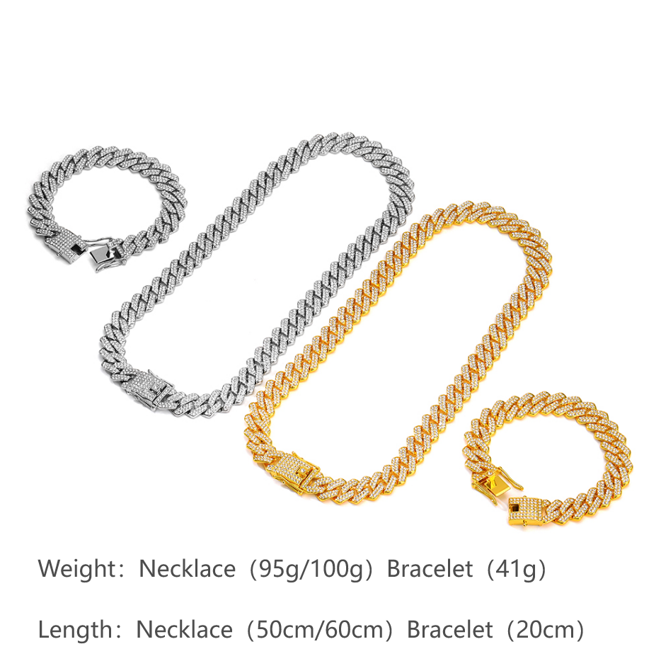 Hip-Hop Punk Geometric Alloy Polishing Plating Rhinestones Unisex Bracelets Necklace display picture 1