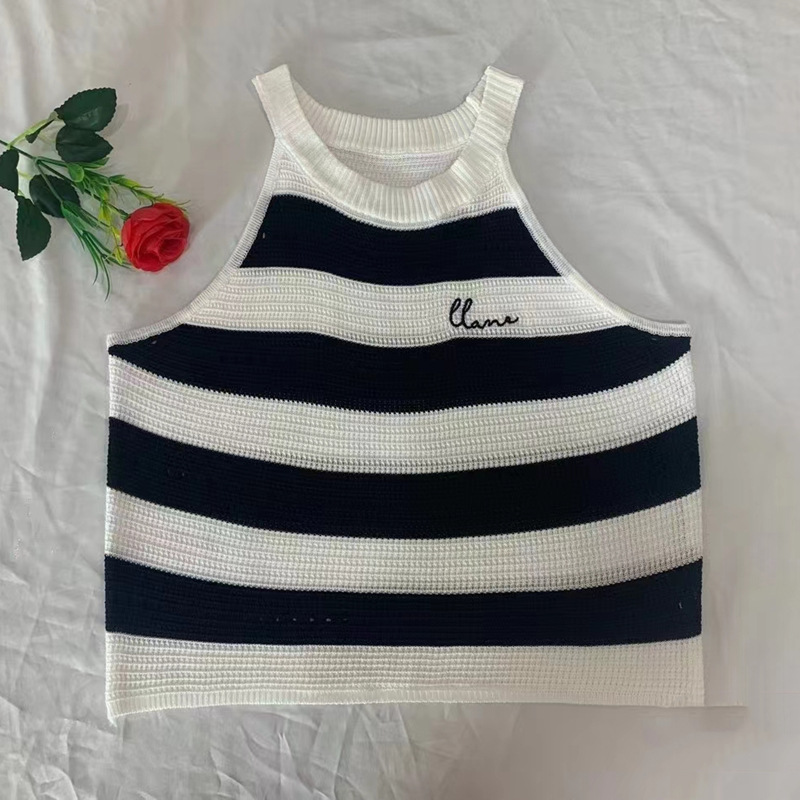 Women's Vest Tank Tops Vacation Stripe display picture 8