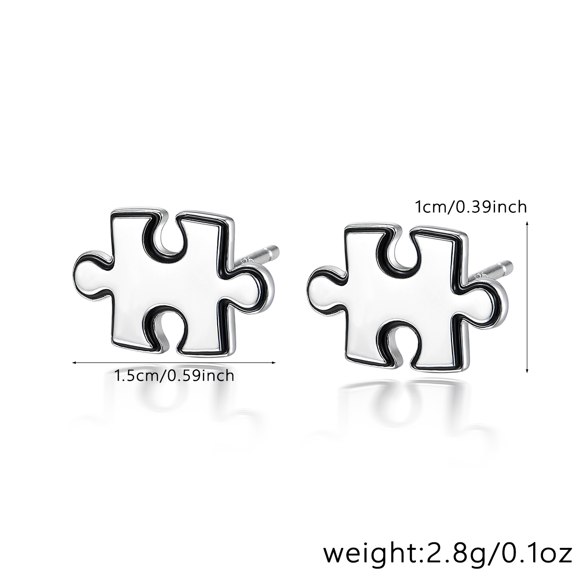 Vintage Style Simple Style Roman Style Jigsaw Sterling Silver Hollow Out White Gold Plated Women's Rings Earrings display picture 1