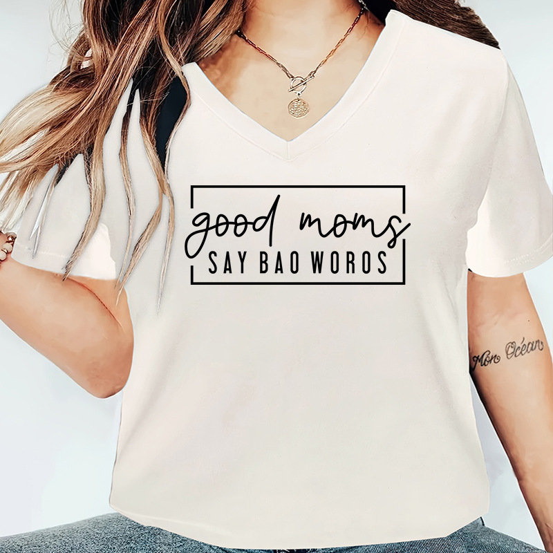 Women's T-shirt Short Sleeve T-Shirts Printing Simple Style Letter display picture 1