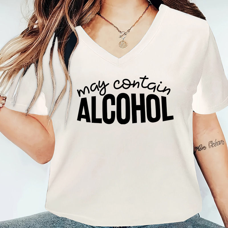 Femmes T-Shirt Manche Courte T-shirts Impression Style Simple Lettre display picture 1