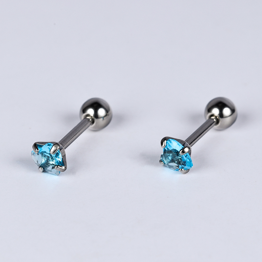 1 Pair Simple Style Classic Style Heart Shape Polishing Inlay 302 Stainless Steel Zircon Ear Studs display picture 22