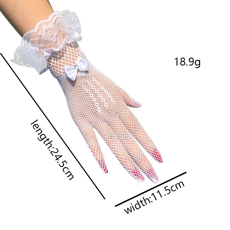 Women's Elegant Lady Bridal Bow Knot Gloves 1 Pair display picture 1