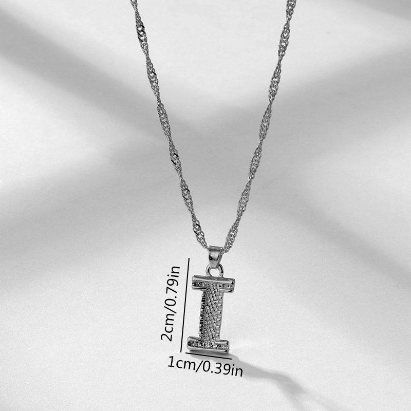 Bijoux En Gros Style Simple Lettre Alliage Strass Incruster Pendentif display picture 15