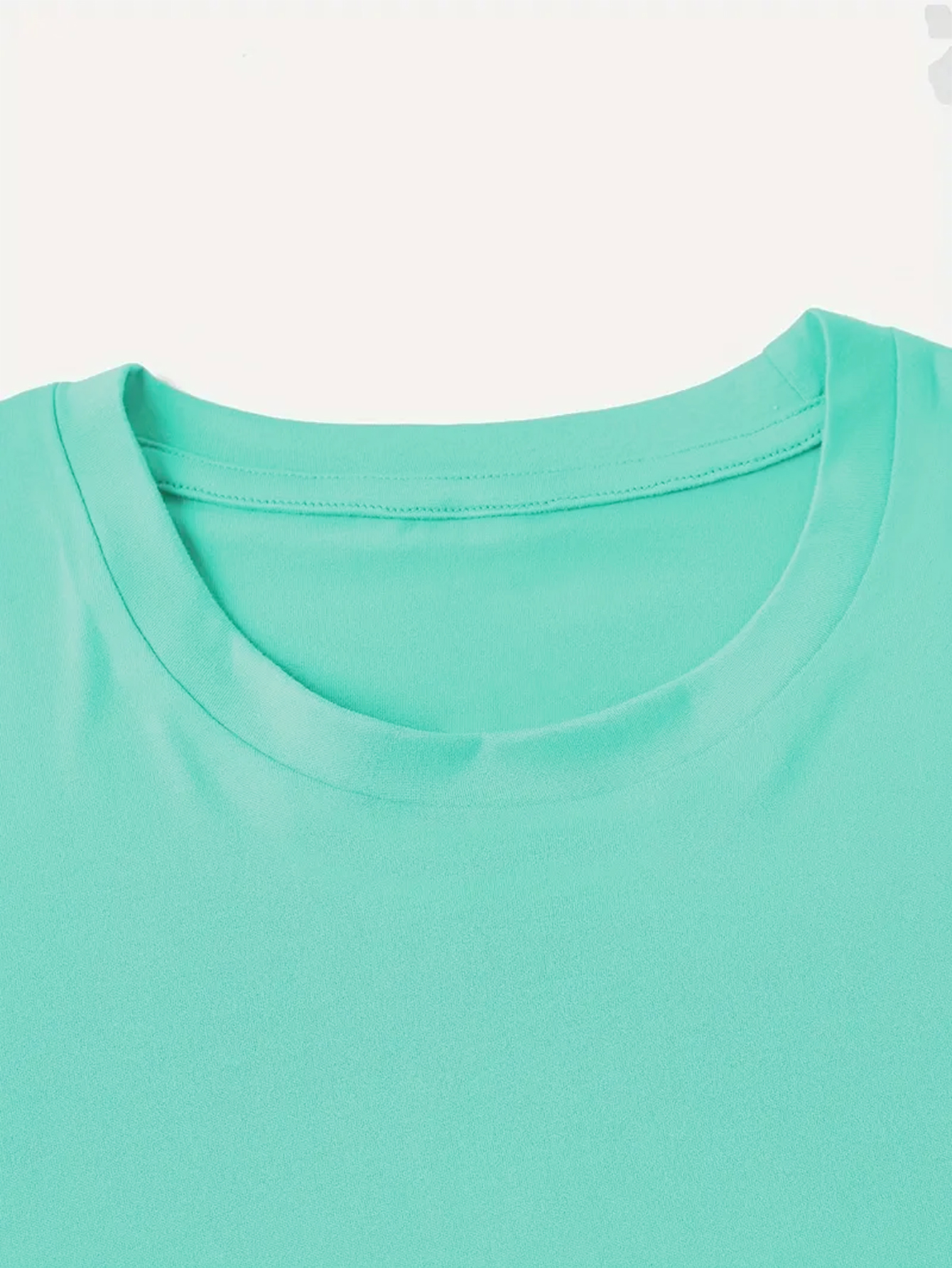 Femmes T-Shirt Manche Courte T-shirts Rond Décontractée Couleur Unie display picture 19