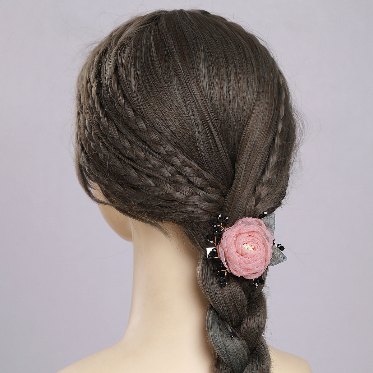 Women's Fairy Style Cute Sweet Flower Cloth Hair Clip display picture 1