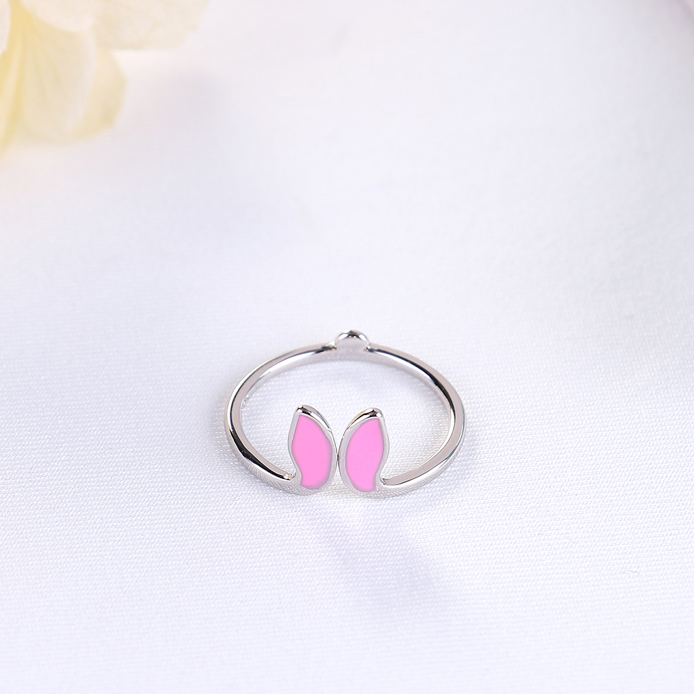 Wholesale Simple Style Classic Style Butterfly Copper Stoving Varnish Rings display picture 2