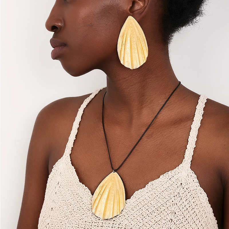 Style Nordique Style Simple Coquille Alliage Femmes Ensemble De Bijoux display picture 5