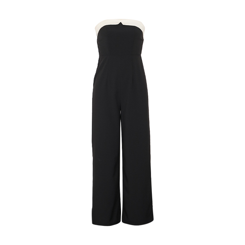 Women's Daily Sexy Color Block Full Length Jumpsuits display picture 1