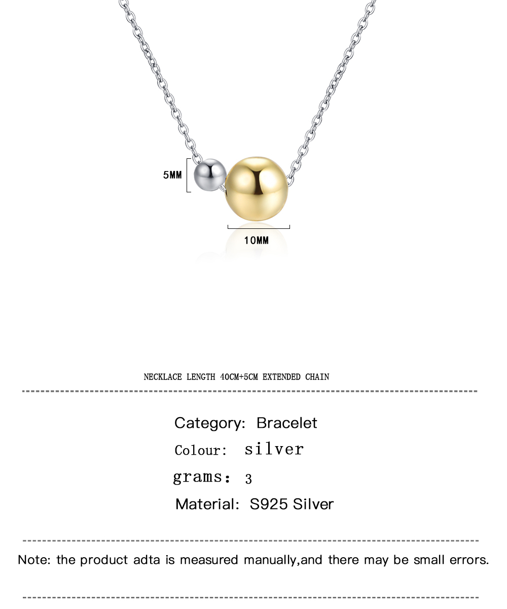 Sterling Silber Einfacher Stil Überzug Geometrisch Halskette Mit Anhänger display picture 7