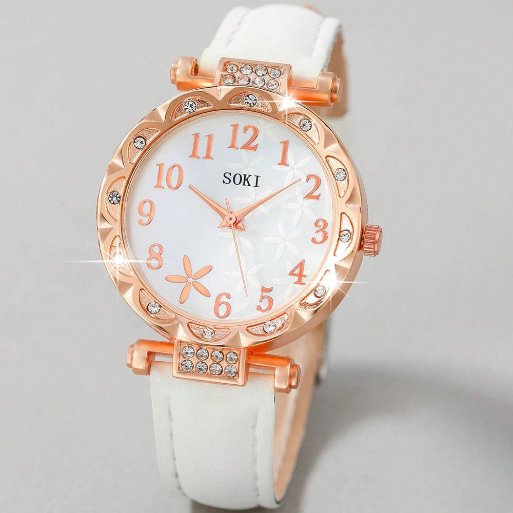 Casual Star Buckle Quartz Women's Watches display picture 9