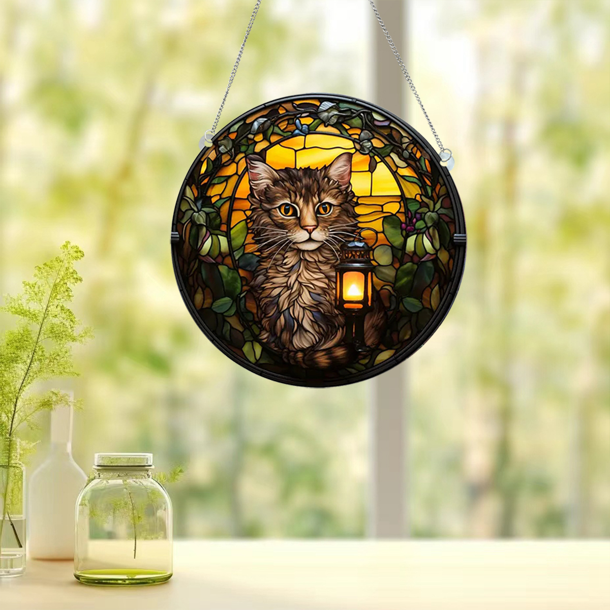 Cute Modern Style Animal Cat Arylic Pendant Artificial Decorations display picture 1