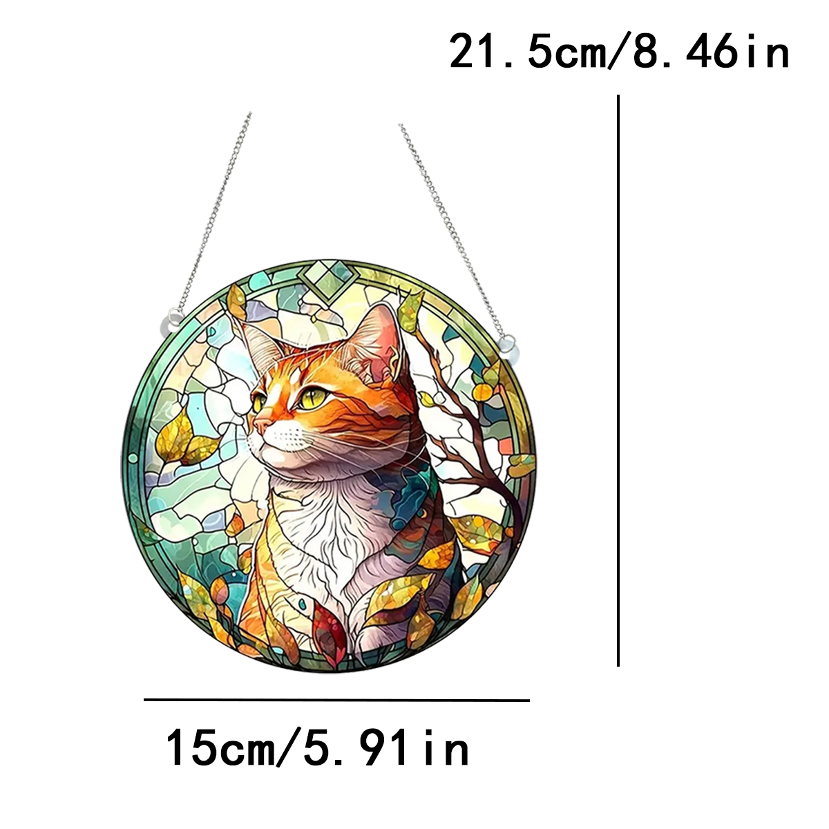 Cute Modern Style Animal Cat Arylic Pendant Artificial Decorations display picture 8