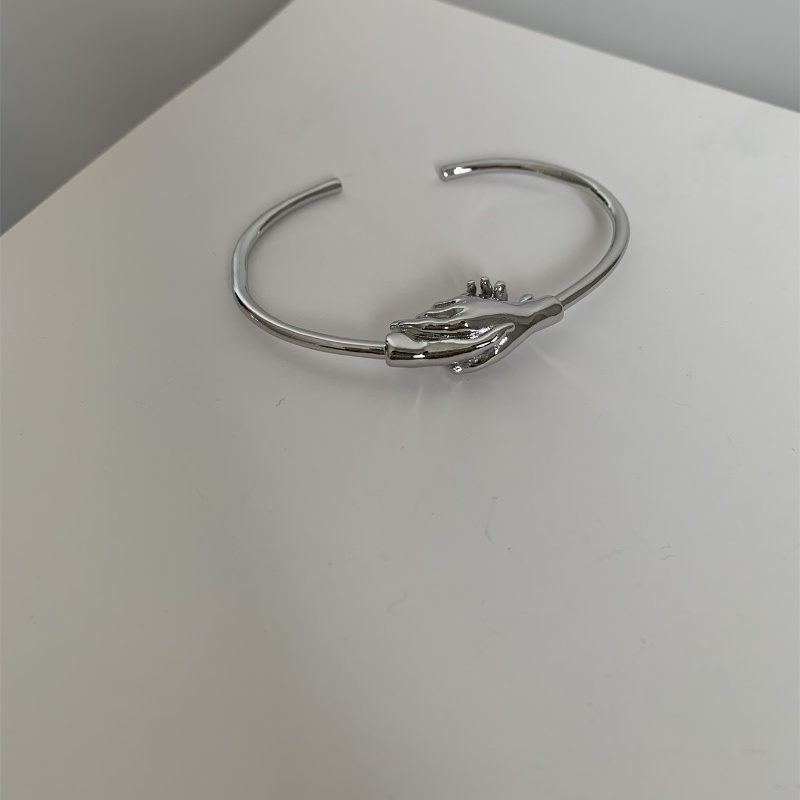 Le Cuivre Plaqué Or Plaqué Argent Décontractée Style Simple Commuer Polissage Main Bracelet display picture 18