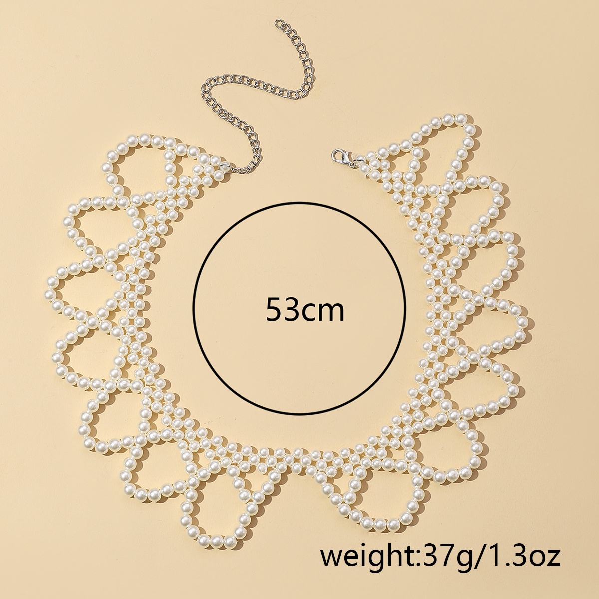 Elegant Simple Style Round Pearl Beaded Braid Women's Choker display picture 10