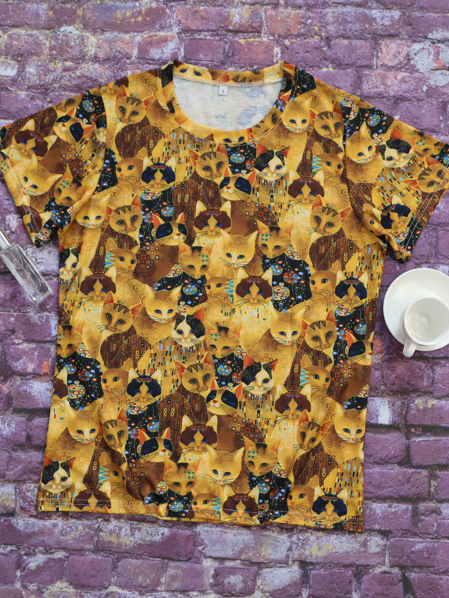 Women's T-shirt Short Sleeve T-Shirts Simple Style Cat display picture 2