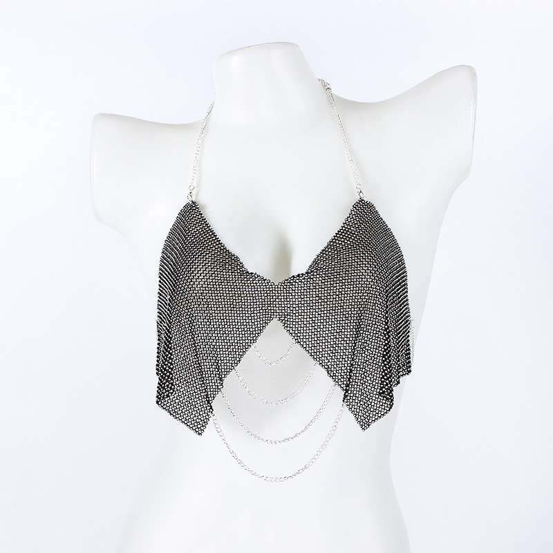 Frau Crop-Top Wickeln Tank Tops Diamant Strassenmode Einfarbig display picture 7