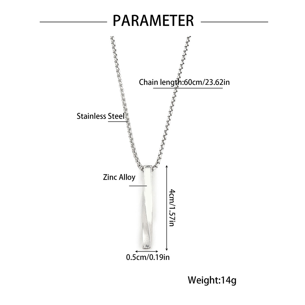 Wholesale Jewelry Hip-Hop Color Block Zinc Alloy Plating Pendant Necklace display picture 3