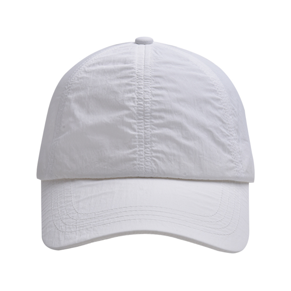 Unisex Casual Simple Style Solid Color Curved Eaves Baseball Cap display picture 8