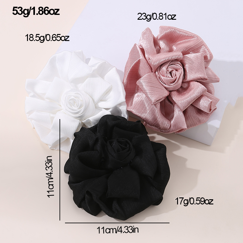 Women's Elegant Flower Alloy Cloth Hair Clip display picture 7