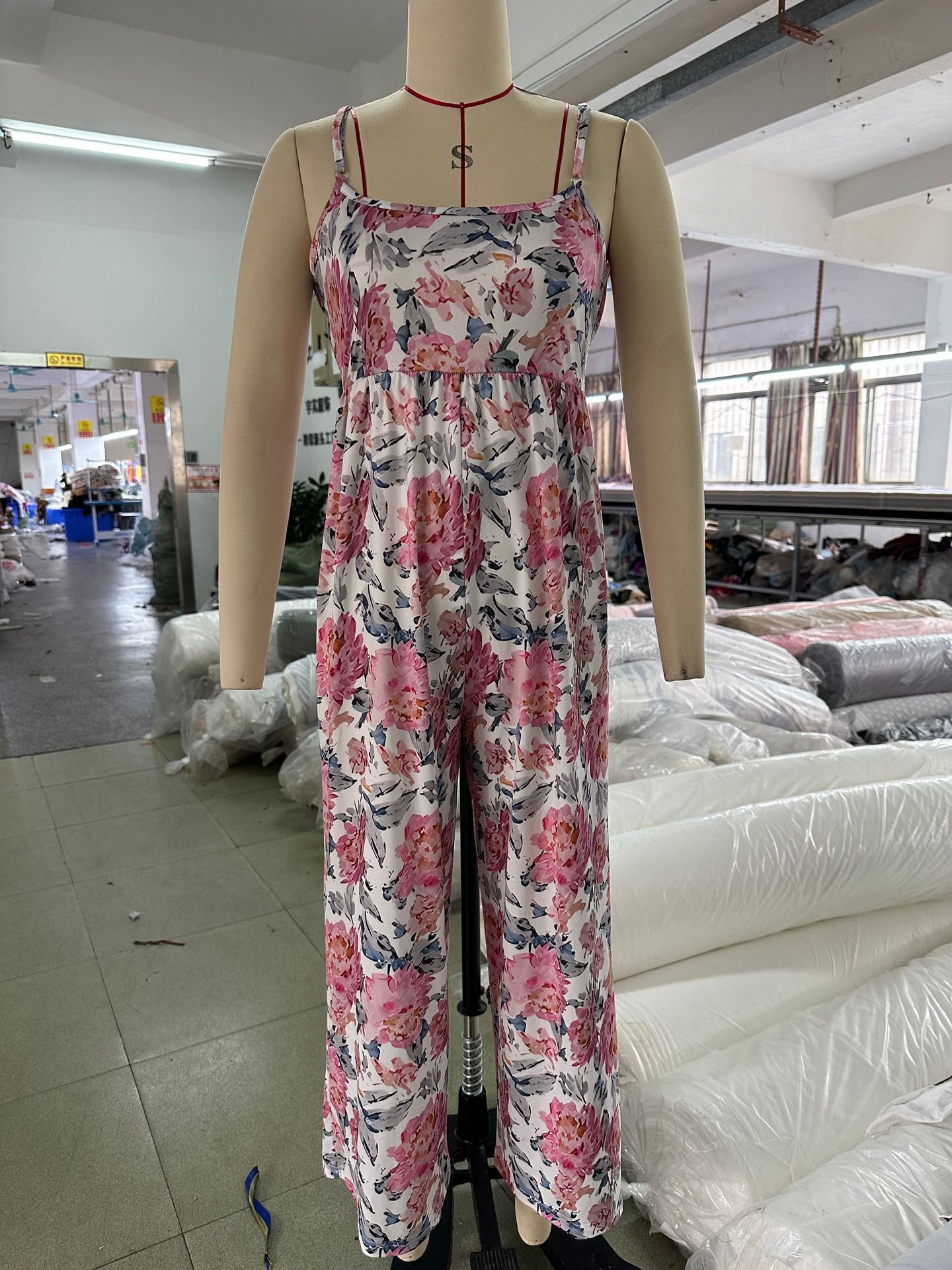 Women's Holiday Daily Vacation Ditsy Floral Ankle-Length Printing Jumpsuits display picture 5