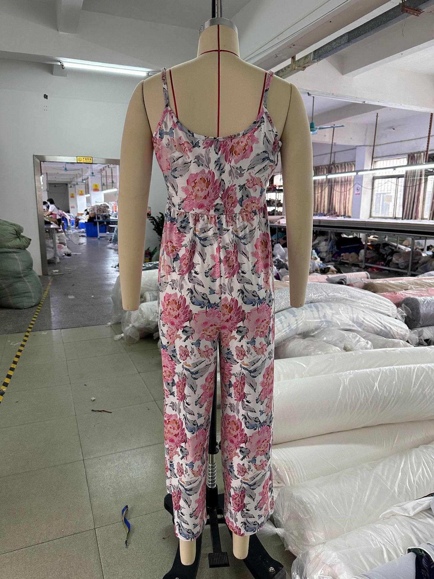 Women's Holiday Daily Vacation Ditsy Floral Ankle-Length Printing Jumpsuits display picture 7