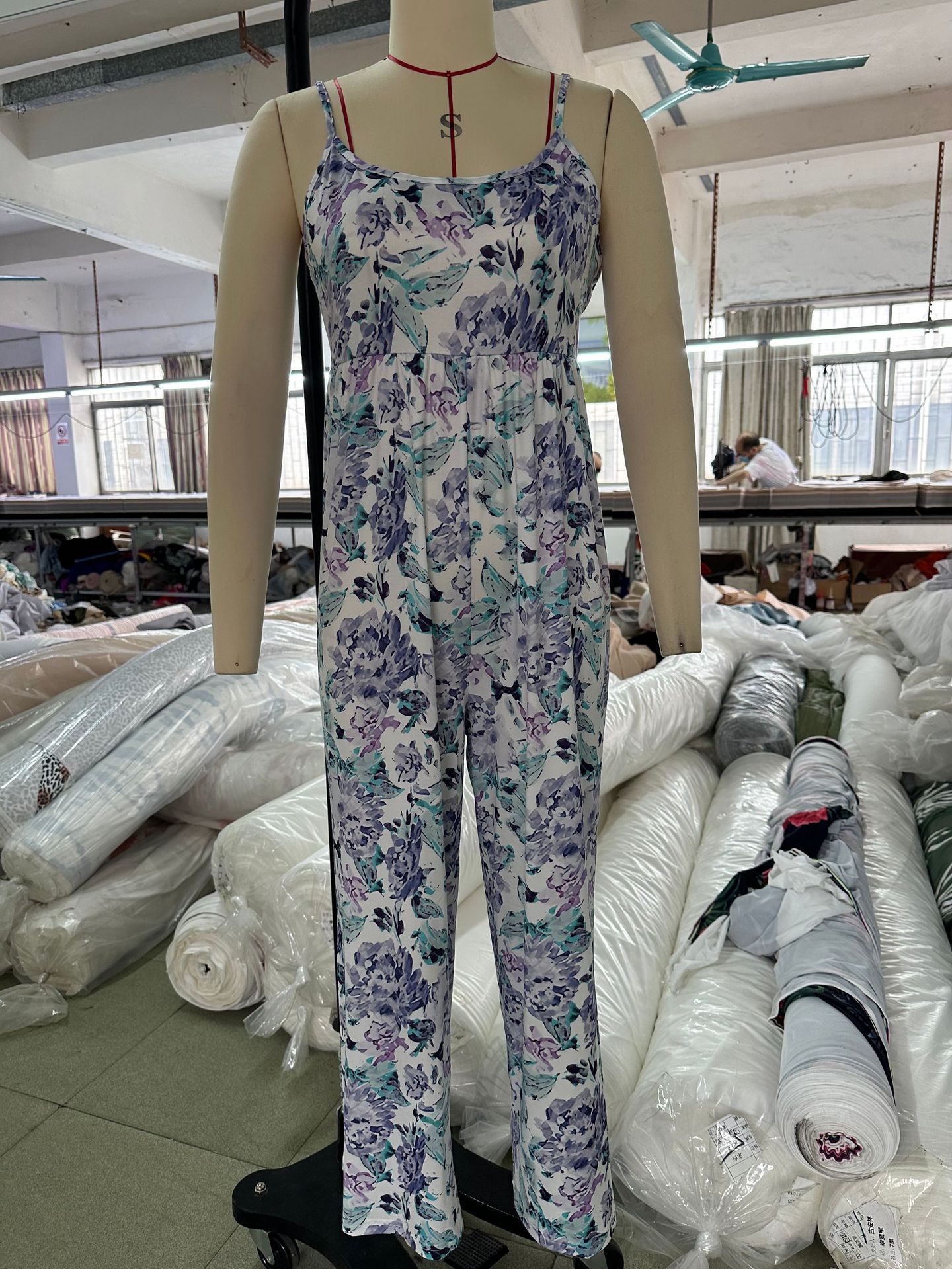 Women's Holiday Daily Vacation Ditsy Floral Ankle-Length Printing Jumpsuits display picture 8